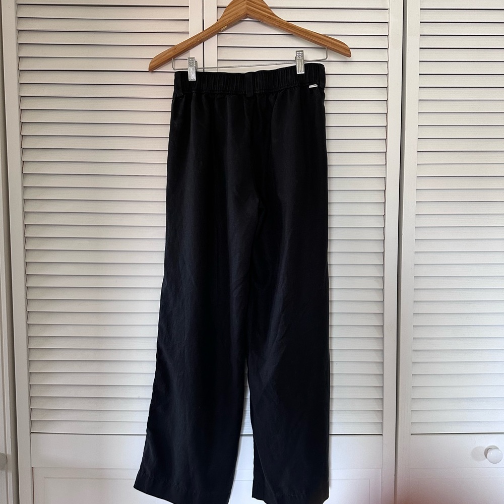 Women's Trestles twill Wideleg Pants black, short - Picture 6 of 8